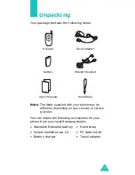 Preview for 9 page of Samsung SGH E310 User Manual