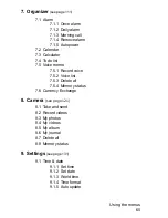 Preview for 69 page of Samsung SGH E315 User Manual