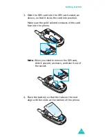 Preview for 20 page of Samsung SGH-E320 User Manual