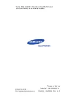 Samsung SGH-E330 User Manual preview