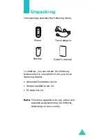 Preview for 10 page of Samsung SGH-E330 User Manual