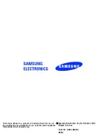 Preview for 2 page of Samsung SGH-E330N Service Manual