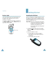 Предварительный просмотр 10 страницы Samsung SGH-E400 User Manual