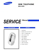 Samsung SGH-E570 Service Manual preview