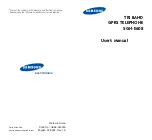 Samsung SGH-E608 User Manual предпросмотр