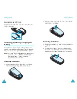 Предварительный просмотр 12 страницы Samsung SGH-E700 Owner'S Manual