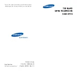 Samsung SGH-E715 Manual preview