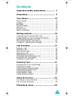 Preview for 4 page of Samsung SGH-E808 Manual