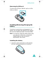 Preview for 20 page of Samsung SGH-E808 Manual