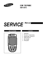 Preview for 1 page of Samsung SGH-E810 Service Manual