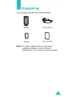 Preview for 9 page of Samsung SGH-E818 User Manual