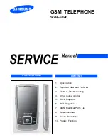 Предварительный просмотр 1 страницы Samsung SGH-E840 Service Manual