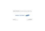 Preview for 1 page of Samsung SGH-E950 User Manual