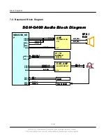 Предварительный просмотр 32 страницы Samsung SGH-G400 Service Manual