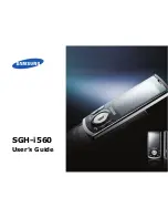 Preview for 1 page of Samsung SGH-i560 User Manual