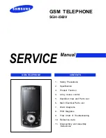 Предварительный просмотр 1 страницы Samsung SGH-i560V Service Manual