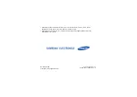 Samsung SGH-i560V User Manual предпросмотр