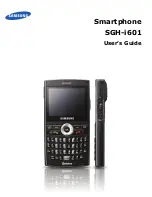 Preview for 1 page of Samsung SGH-i601 User Manual