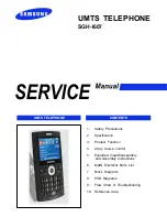 Samsung SGH-I607 - Hands-free Earbud Headset Service Manual предпросмотр