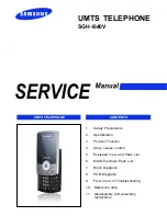 Preview for 1 page of Samsung SGH-i640V Service Manual