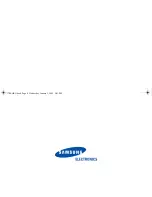 Preview for 29 page of Samsung SGH-i700 Series Quick Reference Manual