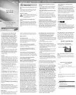 Preview for 1 page of Samsung SGH-J700I User Manual