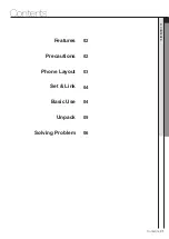 Preview for 2 page of Samsung SGH-J770 Quick Start Manual