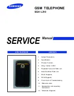 Samsung SGH-L310 Service Manual preview