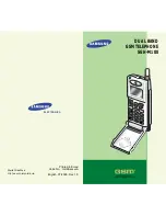 Предварительный просмотр 1 страницы Samsung SGH-M100 User Manual