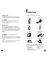 Предварительный просмотр 5 страницы Samsung SGH-M100 User Manual