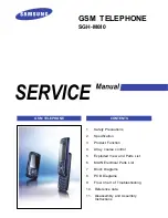 Preview for 1 page of Samsung SGH-M610 Service Manual