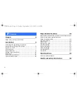 Preview for 6 page of Samsung SGH-P260 User Manual