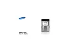 Предварительный просмотр 2 страницы Samsung SGH P300 User Manual