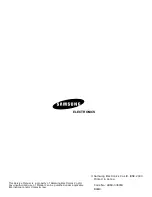 Предварительный просмотр 2 страницы Samsung SGH-P408 Service Manual