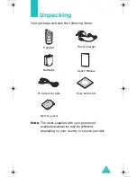 Preview for 9 page of Samsung SGH-P730 User Manual