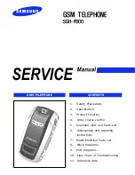 Preview for 1 page of Samsung SGH-P900 Service Manual