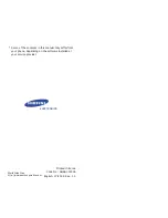 Предварительный просмотр 81 страницы Samsung SGH-S108 User Manual