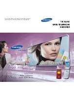 Предварительный просмотр 1 страницы Samsung SGH-S200 Manual