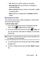 Preview for 31 page of Samsung SGH-S275 User Manual