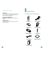 Preview for 5 page of Samsung SGH-S308 User Manual