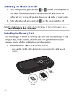 Preview for 14 page of Samsung SGH-S425G User Manual