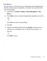 Preview for 119 page of Samsung SGH-S425G User Manual