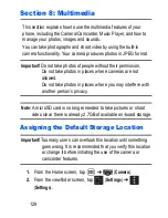 Preview for 138 page of Samsung SGH-S730M User Manual