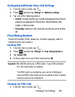 Preview for 213 page of Samsung SGH-S730M User Manual