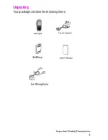 Предварительный просмотр 12 страницы Samsung SGH SGH X105 User Manual