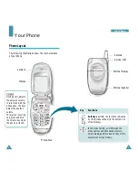 Предварительный просмотр 6 страницы Samsung SGH-T108 Owner'S Manual