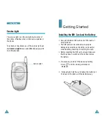 Предварительный просмотр 9 страницы Samsung SGH-T108 Owner'S Manual