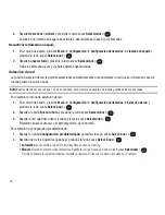 Предварительный просмотр 72 страницы Samsung SGH-T139 (Spanish) Manual Del Usuario