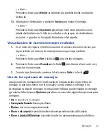 Предварительный просмотр 37 страницы Samsung SGH-T255G (Spanish) Manual Del Usuario