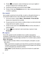 Preview for 54 page of Samsung SGH-T255G (Spanish) Manual Del Usuario